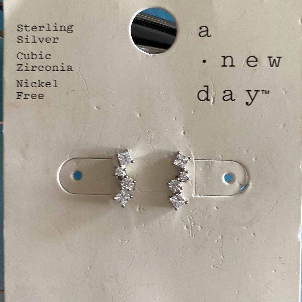 They are new, never worn. They were just poked :)